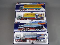 Corgi - A pair of boxed Limited Edition 1:50 scale trucks from the Corgi 'Hauliers of Renown' range.