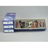 Britains - Four boxes of soldiers from the Britains Collectors Club Golden Jubilee Series.