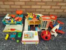 Fisher price - A good collection of unboxed vintage Fisher Price toys.