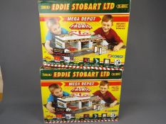 Corgi - Two boxed Corgi Eddie Stobart Mega Depots sets.