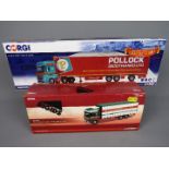 Corgi - A pair of boxed Limited Edition 1:50 scale trucks from Corgi.