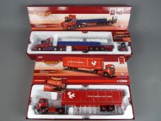 Corgi - A pair of boxed Limited Edition 1:50 scale trucks from the Corgi 'Hauliers of Renown' range.