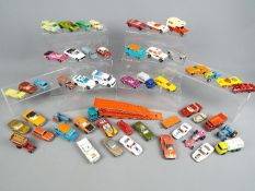 Matchbox - Approximately 50 unboxed diecast model vehicles predominately by Matchbox.