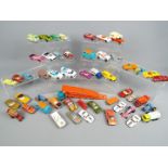 Matchbox - Approximately 50 unboxed diecast model vehicles predominately by Matchbox.