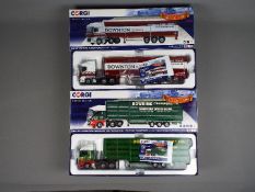 Corgi - A pair of boxed Limited Edition 1:50 scale trucks from the Corgi 'Hauliers of Renown' range.