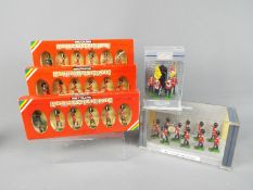 Britains - Five boxed sets of figures from the 'British Regiments' and Wm Britian Collection'