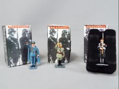 King and Country - Three boxed figures from the King and Country WWII German Leibstandarte SS