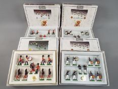 Britains - Four Boxed sets from the 'Wm Britain Collection Series'.