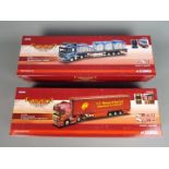 Corgi - A pair of boxed Limited Edition 1:50 scale trucks from the Corgi 'Hauliers of Renown' range.