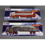 Corgi - A pair of boxed Limited Edition 1:50 scale trucks from the Corgi 'Hauliers of Renown' range.