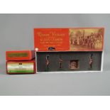Britains - Three boxed Britains figure sets. Lot consists of #00294 Scotts Guards Sgt.