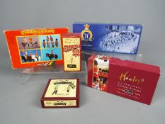 Britains - Five boxed sets of Britains figures from various ranges.