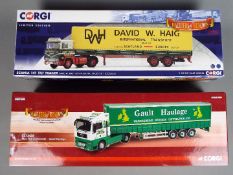 Corgi - A pair of boxed Limited Edition 1:50 scale trucks from the Corgi 'Hauliers of Renown' range.