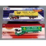 Corgi - A pair of boxed Limited Edition 1:50 scale trucks from the Corgi 'Hauliers of Renown' range.