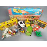 Matchbox, Hot Wheels, Corgi, Dinky, Pelham - A mixed lot of vintage toys and diecast.