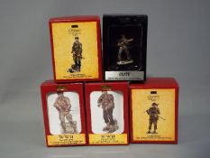 Britains - Five boxed Britains figures from the Britains 'Osprey Art' and 'Elite Forces' ranges.