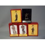 Britains - Five boxed Britains figures from the Britains 'Osprey Art' and 'Elite Forces' ranges.