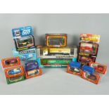 Corgi - 17 boxed diecast model vehicles in various scales by Corgi.