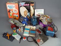 Hot Wheels, Micro Machines, Galoob - A mixed lot of unboxed children's toys,