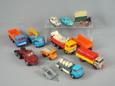 Norev, Wiking - A collection of approximately 15 plastic vehicles and accesories mainly by Norev.