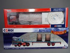 Corgi - A pair of boxed Limited Edition 1:50 scale trucks from Corgi.