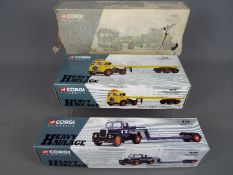 Corgi Heavy Haulage - Three boxed Heavy Haulage vehicles by Corgi.