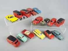 Dinky Toys - 14 unboxed diecast vehicles by Dinky Toys.