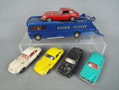 Corgi Toys, Dinky Toys - An unboxed group of 6 diecast vehicles.