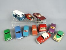 Dinky Toys - A group of 11 unboxed diecast vehicles by Dinky Toys.
