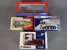 Corgi - Four boxed diecast vehicles in 1:50 scale from various ranges by Corgi.