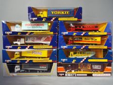 Corgi - Nine boxed diecast models predominately trucks Lot includes Corgi 3400H Hersheys