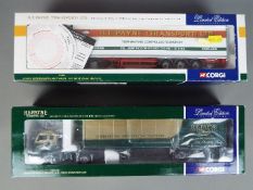 Corgi - A pair of boxed Limited Edition 1:50 scale trucks from Corgi.