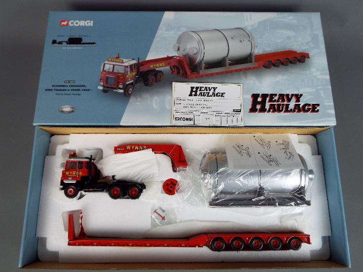 Corgi Heavy Haulage - A boxed Limited Edition Corgi Heavy Haulage CC12604 Scammell Crusader, - Image 2 of 3