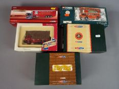 Corgi - Five boxed diecast vehicles in several scales from various ranges by Corgi.