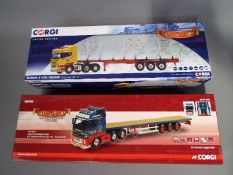 Corgi - A pair of boxed Limited Edition 1:50 scale trucks from the Corgi 'Hauliers of Renown' range.