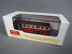 Model Buses - A boxed 1:76 scale resin Model Buses MBLT02 LT Scooter Single Deck Bus - London