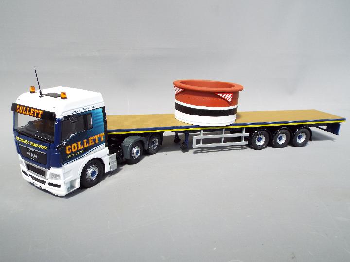 Tekno, Corgi - Two boxed diecast 1:50 scale model trucks. - Image 2 of 5