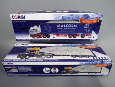 Corgi - A pair of boxed Limited Edition 1:50 scale trucks from the Corgi 'Hauliers of Renown' range.