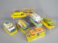 Guisval - Seven boxed diecast vehicles by Guisval in various scales.