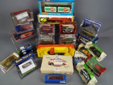 Corgi, Matchbox, Base Models, Others - Over 20 boxed diecast model vehicles in various scales.