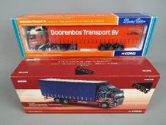 Corgi - A pair of boxed Limited Edition 1:50 scale trucks from the Corgi.