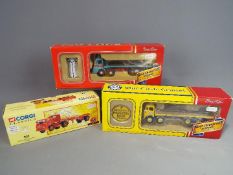 Corgi - Three boxed Limited Edition diecast 1:50 scales model trucks.