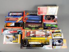 Corgi, Joal, Tonka and others - 15 boxed diecast and plastic model vehicles in a variety of scales.