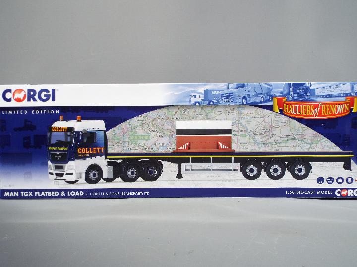 Tekno, Corgi - Two boxed diecast 1:50 scale model trucks. - Image 4 of 5