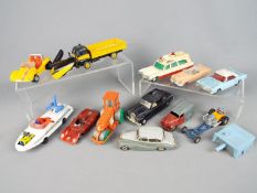 Dinky Toys - An unboxed collection of 12 Dinky Toy diecast vehicles.