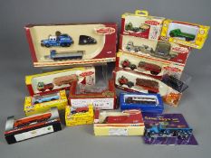 Corgi Trackside, Lledo Trackside, Classix, EFE and Others - 15 boxed diecast vehicles in 1:76 scale.