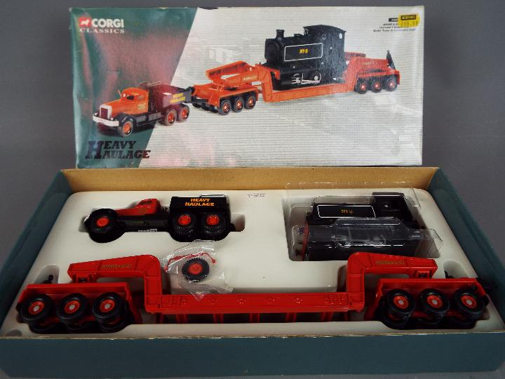 Corgi Modern Trucks, Corgi Heavy Haulage - Two boxed diecast vehicles from Corgi. - Image 2 of 5