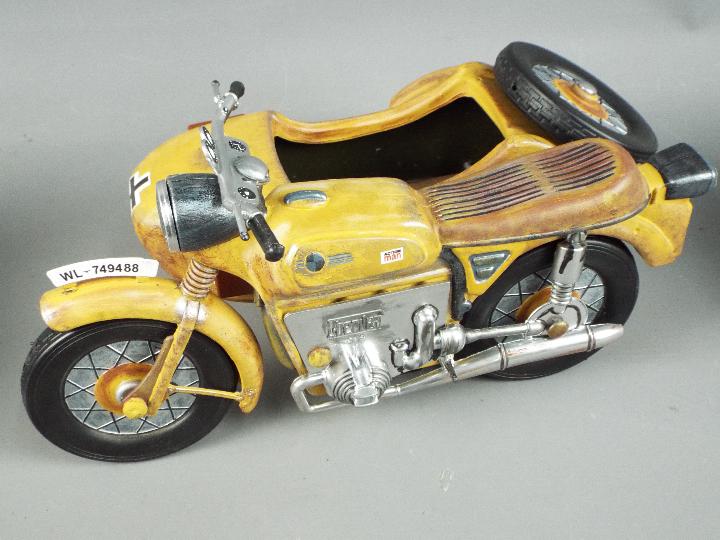 Cherilea - Three unboxed Cherilea #016 Motorcycle and Sidecar suitable for 'Action Man'. - Image 3 of 3