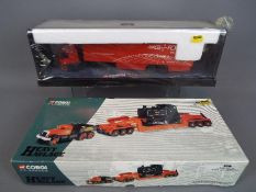 Corgi Modern Trucks, Corgi Heavy Haulage - Two boxed diecast vehicles from Corgi.