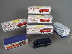 Atlas Dinky - Four empty Atlas Dinky # 943 Leyland Octopus Tanker - ESSO boxes,